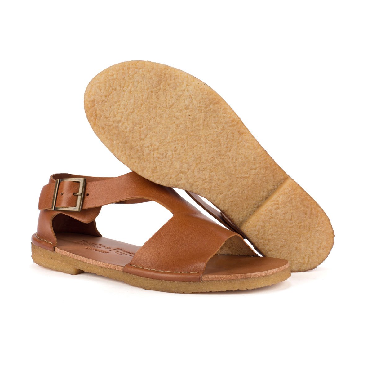 SAN 201 CREPE – Leather sandals