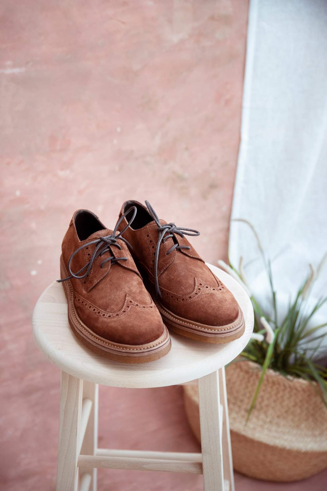 MACKAY SUEDE – Derby brogue