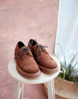 MACKAY SUEDE – Derby brogue